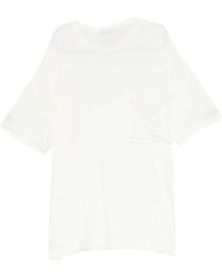 Yohji Yamamoto - Patch-Pocket T-Shirt - Lyst