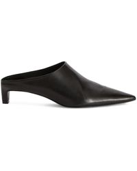 Jil Sander - Leather Mules - Lyst