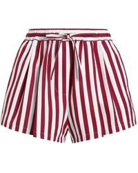 Dolce & Gabbana - Striped Drawstring-Waistband Shorts - Lyst