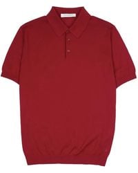 Brooksfield - Buttoned Polo Shirt - Lyst