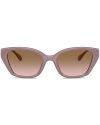 COACH - C Logo-Plaque Cat-Eye Sunglasses - Lyst