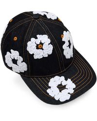 DENIM TEARS - Cotton Wreath Denim Cap - Lyst
