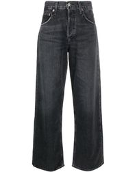 Agolde - High-rise Wide-leg Jeans - Lyst