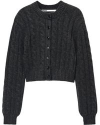 Alexander Wang - Cárdigan de punto de ochos - Lyst