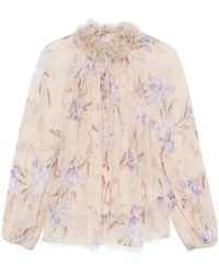 Zimmermann - Eden Billow Blouse - Lyst