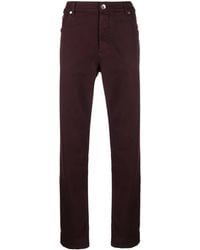 Brunello Cucinelli - Jeans Dritti A Vita Media - Lyst