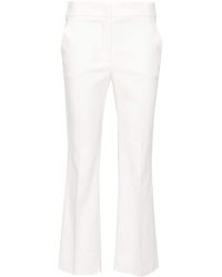 Peserico - Mid-rise Tailored Trousers - Lyst