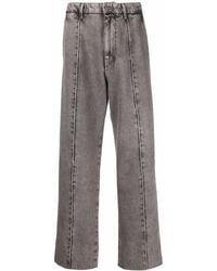 DIESEL - Straight-Leg Denim Jeans - Lyst