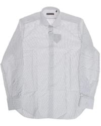 Corneliani - Striped French-Collar Shirt - Lyst