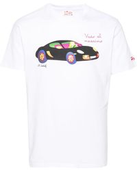 Mc2 Saint Barth - Camiseta con estampado gráfico de x Marco Lodola - Lyst