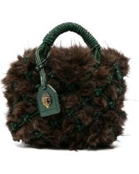 Kurt Geiger - Macramé Kleine Shopper - Lyst