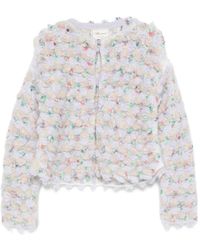 Blumarine - Bouclé Jacket - Lyst