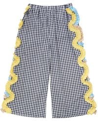 Comme des Garçons - Pantalon Volanté À Carreaux Vichy - Lyst