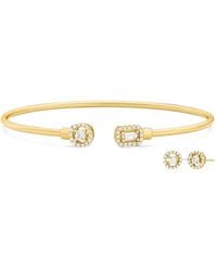 Michael Kors - Cubic Zirconia-Embellished Bracelet Set - Lyst