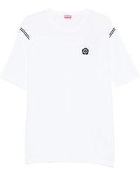 KENZO - Stripe Patch T-Shirt - Lyst