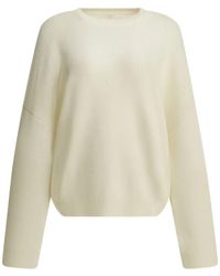 Lisa Yang - Veira Cashmere Drop-Shoulder Fine-Knit Top - Lyst