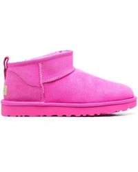 UGG - Classic Ultra Mini Ankle Boots - Lyst