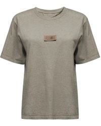 MM6 by Maison Margiela - Cotton T-Shirt - Lyst