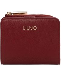 Liu Jo - Logo-Plaque Wallet - Lyst