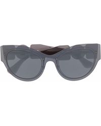 Versace - Cat-Eye-Sonnenbrille mit Medusa-Schild - Lyst