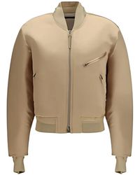 Tom Ford - Padded Satin Bomber Jacket - Lyst