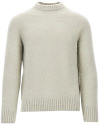 Piacenza Cashmere - Ribbed-Trim Wool Sweater - Lyst