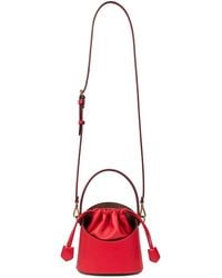 Etro - Small Saturno Leather Bucket Bag - Lyst