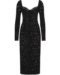 Dolce & Gabbana - Laced Maxi Dress - Lyst
