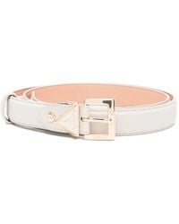 Guess - Ceinture À Boucle À Logo Triangulaire - Lyst