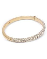 DKNY - Armband Verfraaid Met Zirkonia En Scharnier - Lyst