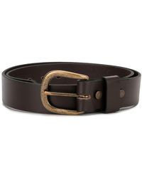 RM Williams Crocodile Brown Leather Belt EU 40, Brown, 40 at  Men's  Clothing store