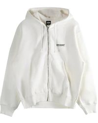 Stussy - Zip-Fastening Hoodie - Lyst