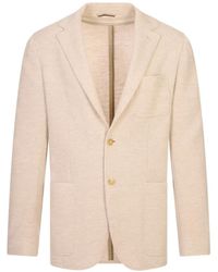 Canali - Textured Single-Breasted Blazer - Lyst
