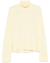 TOTEME - Long Sleeve Blouse - Lyst