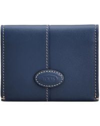 Tod's - Portacarte Con Logo - Lyst