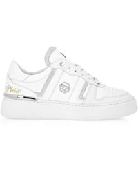 Philipp Plein - Striped Low-Top Sneakers - Lyst