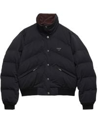 Prada - Logo Down Jacket - Lyst