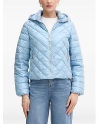 GAUDI - Quilted Hooded Jacket - Lyst