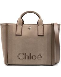 Chloé - Borsa Tote Carry Goffrata - Lyst