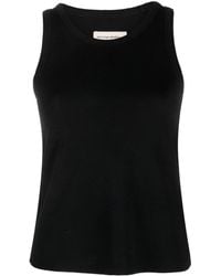 Officine Generale - Sleeveless Knitted Top - Lyst