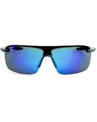 Maui Jim - Logo-Print Sunglasses - Lyst