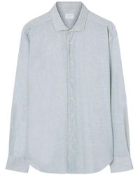 Xacus - Slub-Texture Shirt - Lyst