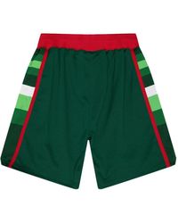 Mitchell & Ness - Milwaukee Bucks 83-84 Authentic Road Shorts - Lyst