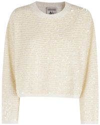Semicouture - Aroa スパンコール セーター - Lyst