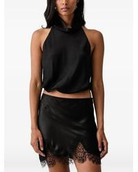Bardot - Halterneck Backless Top - Lyst