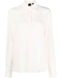 Pinko - Button-Up Blouse - Lyst