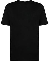 Jil Sander - Short-Sleeve Cotton T-Shirt With Logo - Lyst