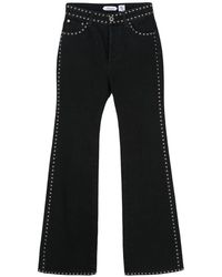 Lanvin - X Future Mid-rise Flared Jeans - Lyst