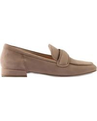 Högl - Perry Suede Loafers - Lyst
