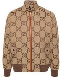 Gucci - Jumbo Gg Canvas Jacket - Lyst